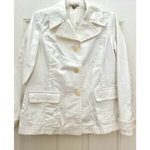 XL Signature Collection Women's Medical Lab Coat All Cotton Excellent Condition